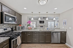 Fully stocked Kitchen