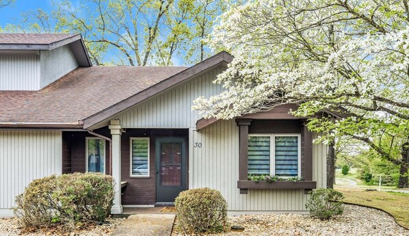 Spring blossoms brighten up our curb appeal!