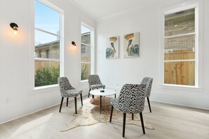 Sitting Area off living room.