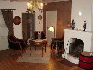 Sitting area in the living room