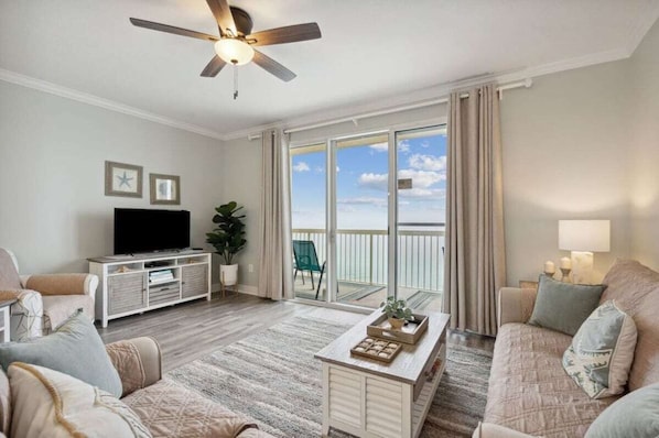 Watch the dolphins or watch movie, either way you be relaxing!