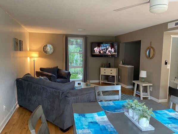 Living and TV area