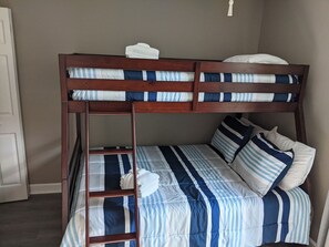 2nd floor. Bedroom #3. Kid's Bunk Beds