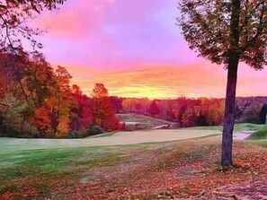 Chief Golf right out the back door!