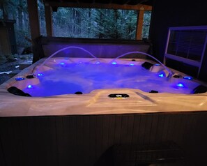 Bain à remous extérieur