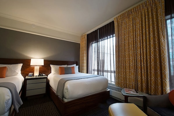 Unit with 2 Double beds