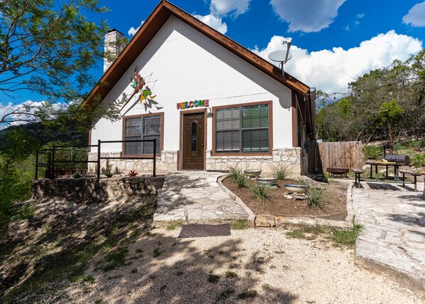Front exterior view of house