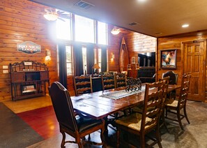 Dining room view