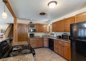 View of kitchen