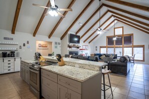 View of kitchen