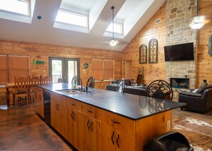 Kitchen counter view