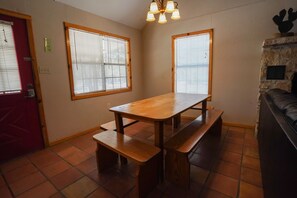 Dining area view