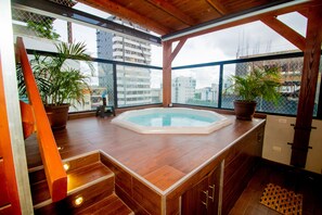 Bubbelpool inomhus