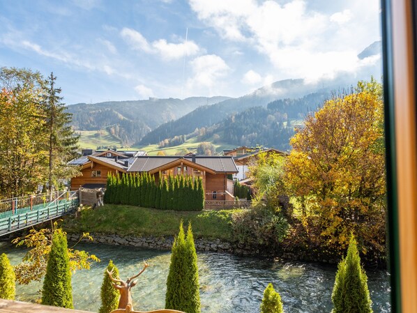 Vue de la maison de vacances [été]