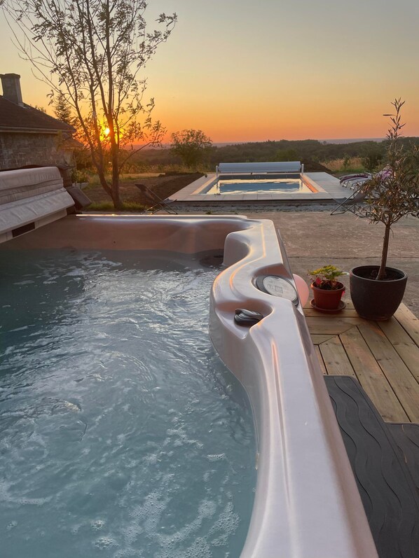 Bubbelpool utomhus