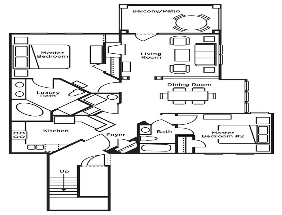 Greensprings Vacation Resort 2br suite, Sunday check-in