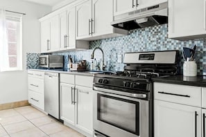 Fully equipped kitchen