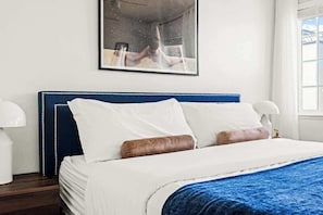 Bedroom 1 with king bed