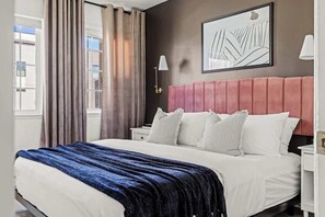 Bedroom 1 with king bed