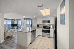 The family chef will love this updated kitchen complete with a huge workspace.