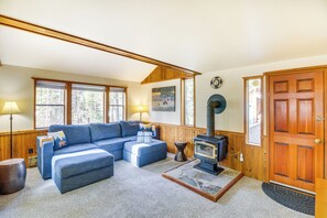 Living Room | Central A/C + Heating | Free WiFi