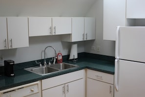 Fully stocked kitchen