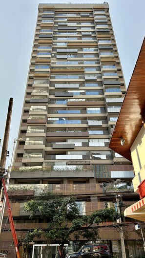 Façade de l’hébergement 