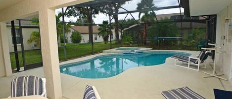 Private Pool and Deck