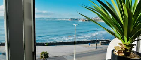 Vue sur la plage/l’océan