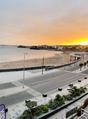 Vue sur la plage/l’océan