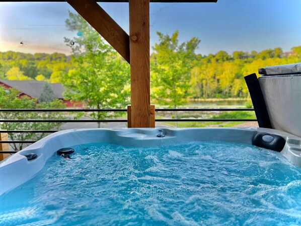 Relax and enjoy your private Hot tub!