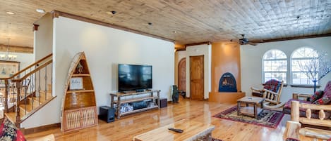 Pagosa Springs Vacation Rental | 3BR | 4.5BA | 5,500 Sq Ft | Stairs Required