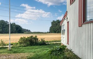 outside