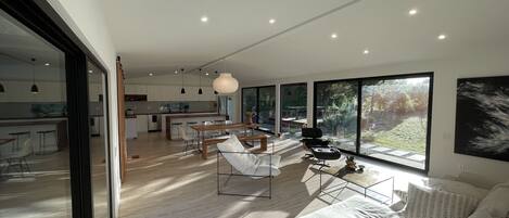 Living/Dining/Kitchen open space