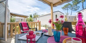 Soak up the sun and enjoy the views on our inviting and comfortable terrace.