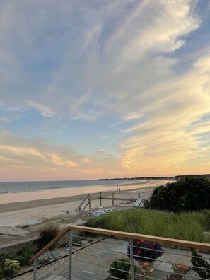 Vue sur la plage/l’océan