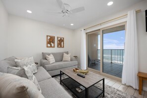 Views to the ocean from your living area