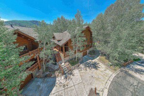 The Timberwolf neighborhood features a parking garage and a quiet mountain setting