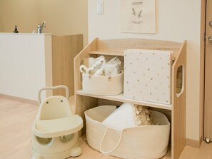 [Family room 103, 104, 106] Rest assured with baby goods facilities