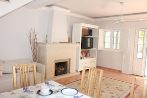 Sitting Room and doors to terrace and garden