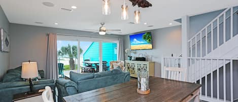 Dining Area and Living Room