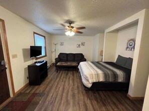 Living Room Space, Bed