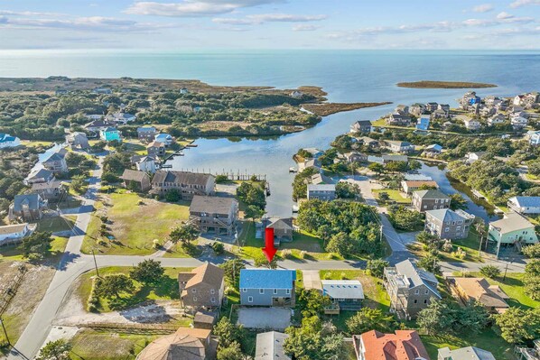 Surf or Sound Realty - 1115 - High Tides Good Vibes - Exterior -6 - Arrow