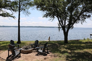 Fire Pit at lakeside