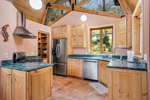 Kitchen. Pine Mountain Lake Vacation Rental "Timber Lodge". Unit 13A Lot 1.