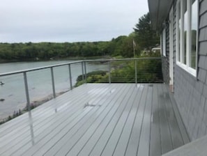 Newly remodeled deck