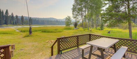 Seeley Lake Vacation Rental | 2BR | 1BA | Stairs Required | 1,408 Sq Ft