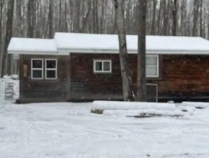 cabin off snowmobile/atv trail 33