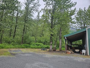 Fire pit area