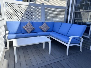 Patio sitting area